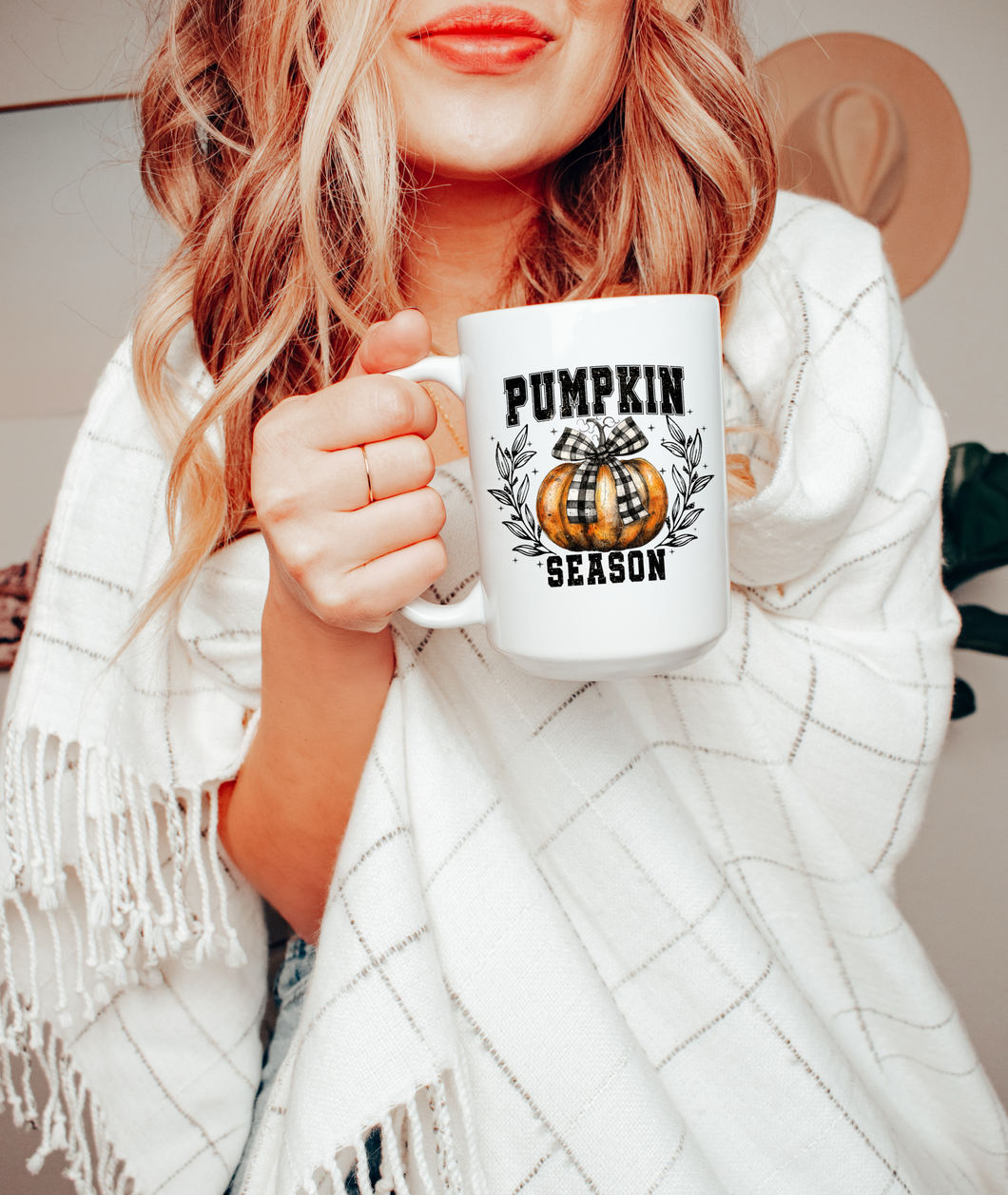 Pumpkin season coffee mug