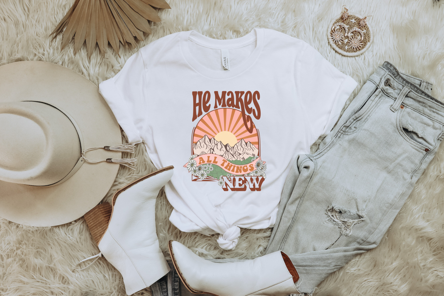 HE MAKES ALL THINGS NEW GRAPHIC TEE