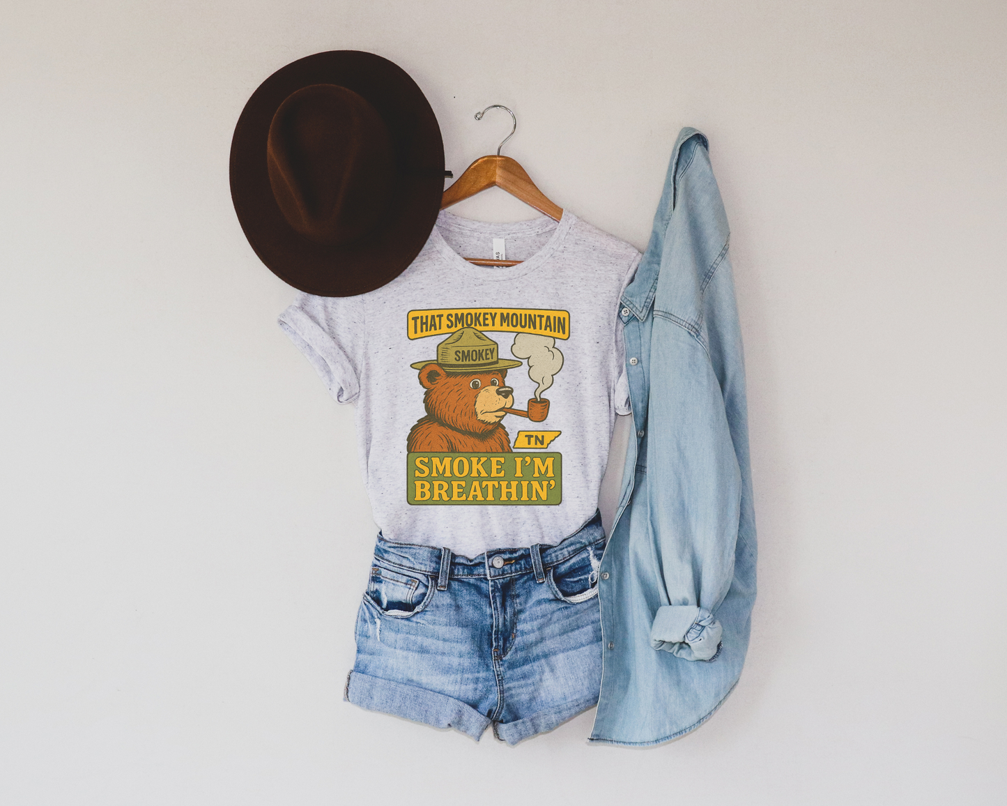 THAT SMOKEY MOUNTAIN AIR MORGAN WALLEN TN GRAPHIC TEE