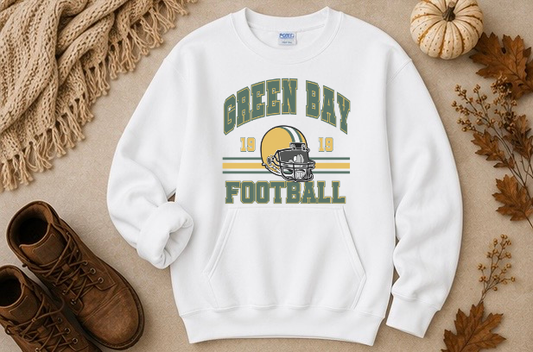 GREEN BAY FOOTBALL POCKET CREWNECK SWEATSHIRT