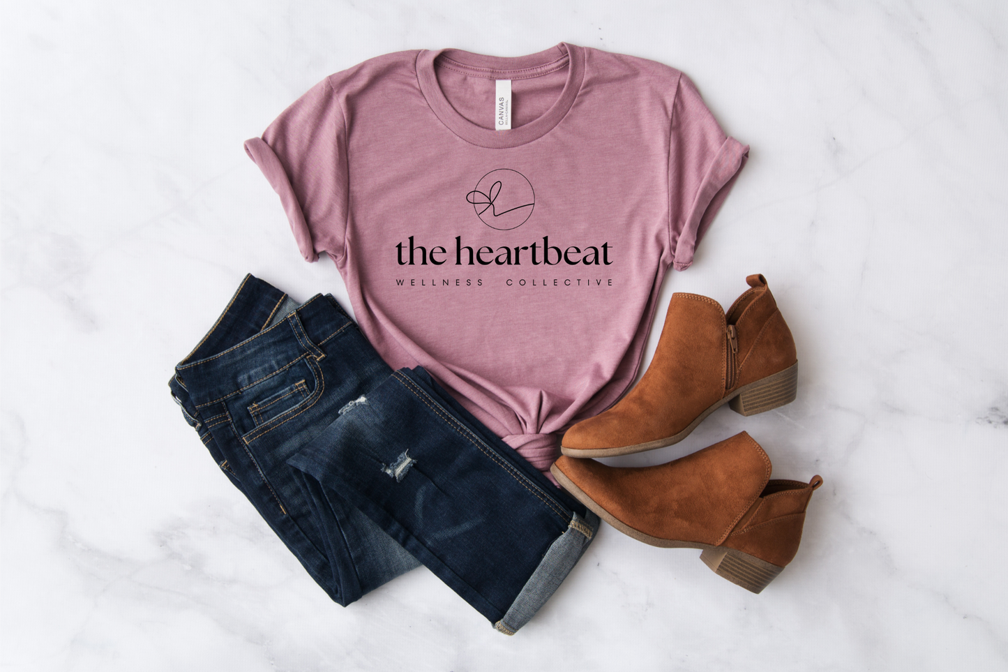 HEARTBEAT WELLNESS GRAPHIC TEE