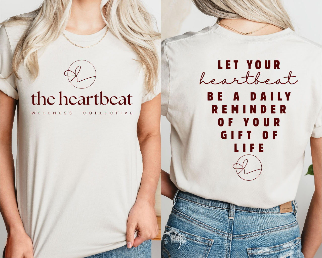 HEARTBEAT WELLNESS GRAPHIC TEE