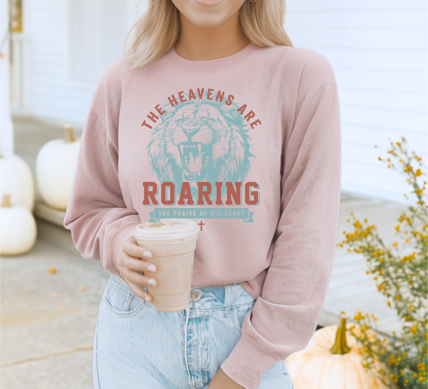 THE HEAVENS ARE ROARING CREWNECK SWEATSHIRT